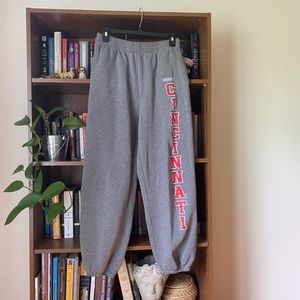 Jansport University of Cincinnati Gray Joggers
